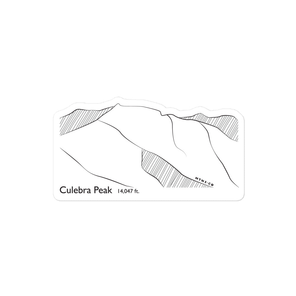 Culebra Peak Sticker