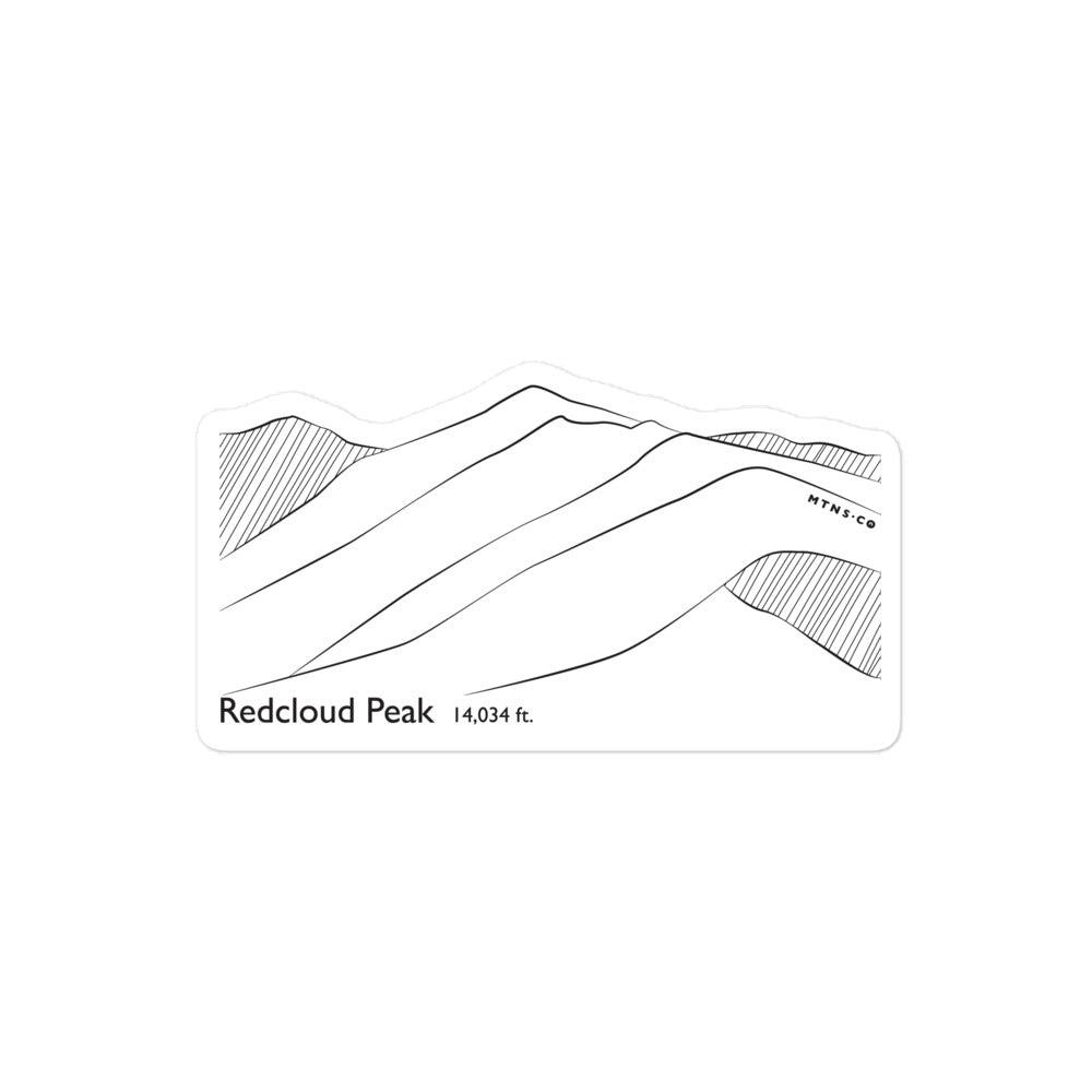 Redcloud Peak Sticker