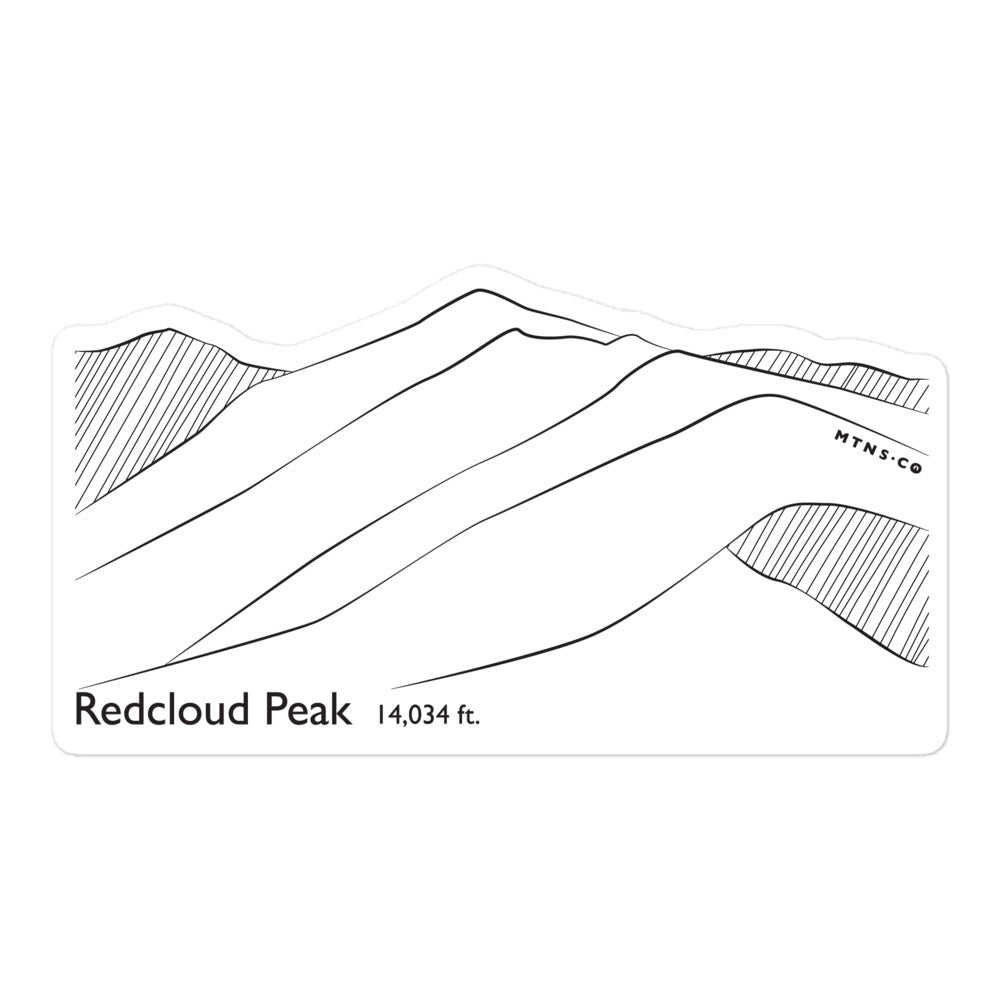 Redcloud Peak Sticker