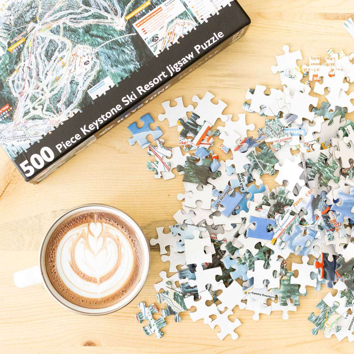Keystone Ski Resort Jigsaw Puzzle – 500 Pieces – Mtns Co