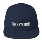 Keystone Panel Cap from Mtns Co, official licensed ski resort apparel with Trail Map Logo.