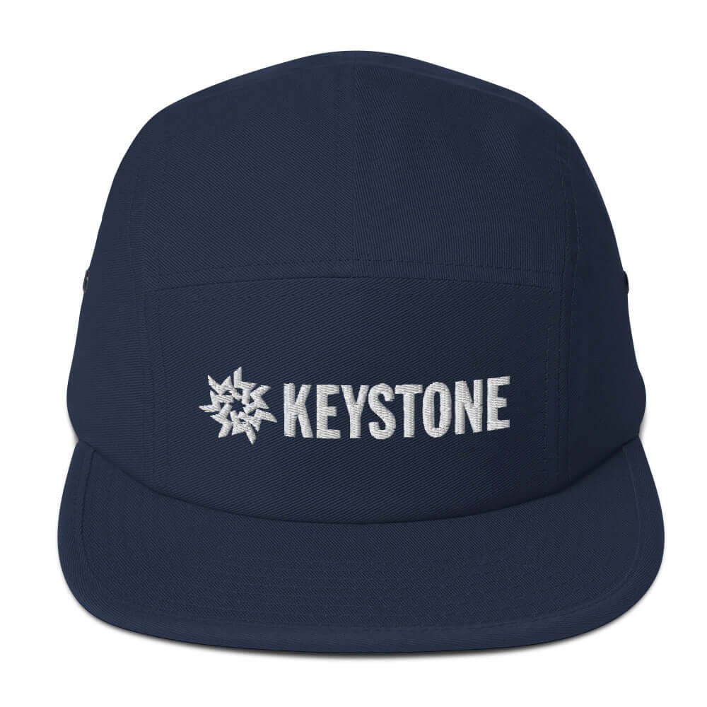 Keystone Panel Cap from Mtns Co, official licensed ski resort apparel with Trail Map Logo.