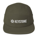 Keystone Panel Cap by Mtns Co, official licensed ski resort apparel with Trail Map Logo, low profile and comfortable design.