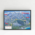 Heavenly Ski Resort | Trail Map Poster – Mtns Co