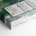 Beaver Creek Ski Resort Trail Map Poster