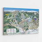Beaver Creek Ski Resort Trail Map Poster – Mtns Co