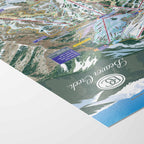 Beaver Creek Ski Resort Trail Map Poster