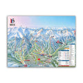 Breckenridge Ski Resort Trail Map Poster – Mtns Co