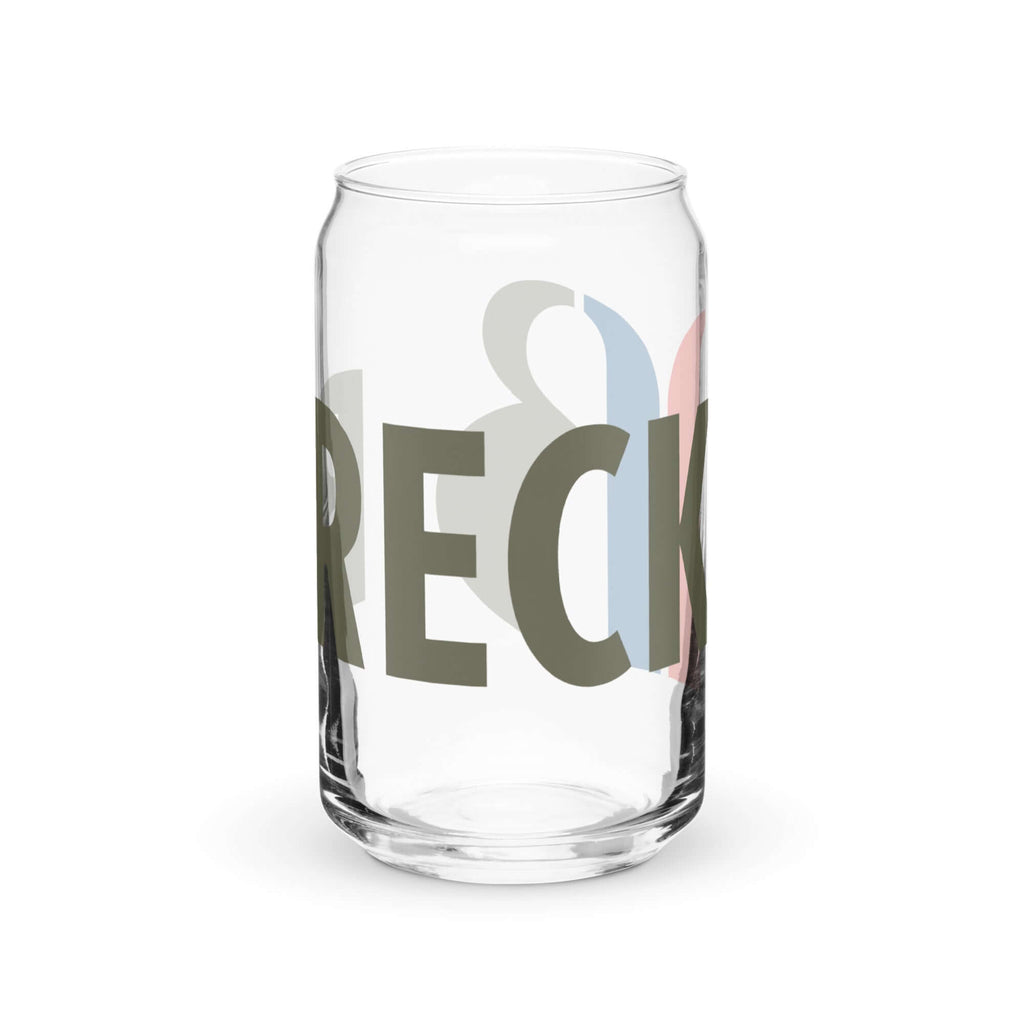 Breck Glass from Mtns Co, trendy drinkware for refreshing sodas and cocktails, official licensed ski resort apparel.