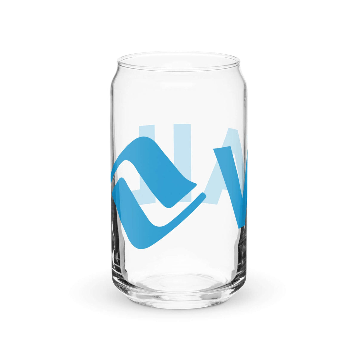 Vail Glass featuring the Mtns Co Trail Map Logo, perfect for enjoying beverages at Vail ski resort.