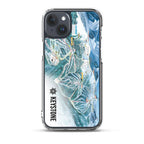 Keystone Trail Map iPhone Case by Mtns Co, featuring a detailed ski trail map design.