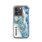 Keystone Trail Map iPhone Case with Mtns Co logo, providing protection and style for ski resort enthusiasts.
