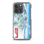 Crested Butte Trail Map iPhone Case by Mtns Co featuring an official licensed ski resort design.