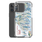 Park City Trail Map iPhone Case featuring official Park City Trail Map design by Mtns Co for protective phone coverage.