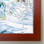 Crested Butte Ski Resort Trail Map Poster – Mtns Co