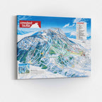Crested Butte Ski Resort Trail Map Poster – Mtns Co