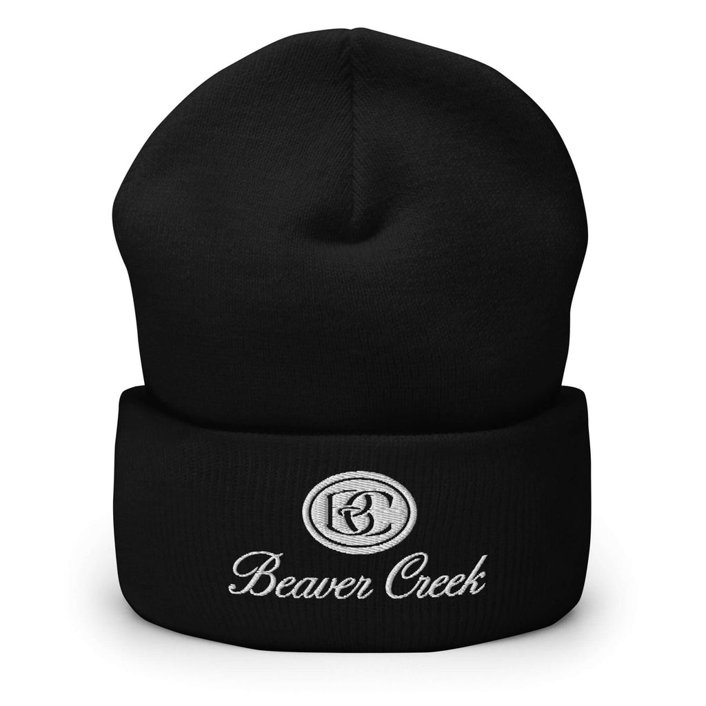Beaver Creek Beanie by Mtns Co, official licensed ski resort apparel featuring the Trail Map Logo.