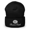 Beaver Creek Beanie by Mtns Co, official licensed ski resort apparel featuring the Trail Map Logo.