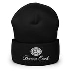 Beaver Creek Beanie by Mtns Co, official licensed ski resort apparel featuring the Trail Map Logo.