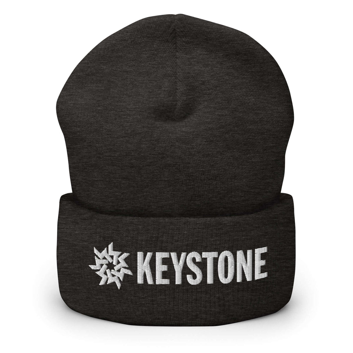 Keystone Beanie by Mtns Co, featuring official embroidered Keystone ski resort logo, perfect for warmth under helmets.