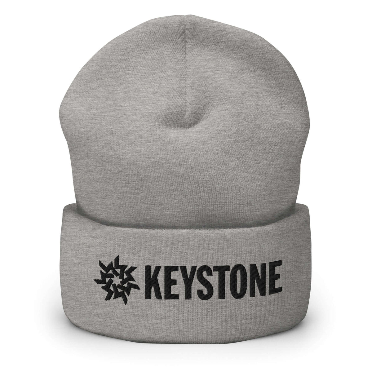 Keystone Beanie by Mtns Co, official licensed ski resort apparel with Trail Map Logo, perfect for keeping warm.