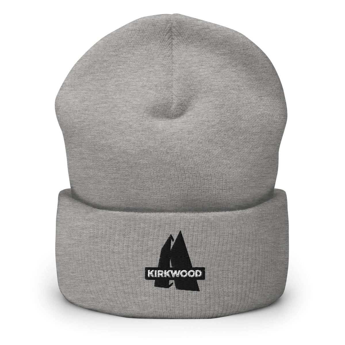 Kirkwood Beanie with the official Mtns Co Trail Map Logo, perfect for warmth under ski helmets.