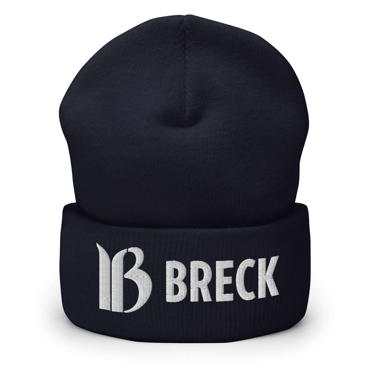 Breckenridge Beanie by Mtns Co featuring embroidered logo, perfect for ski helmet and winter activities.
