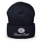 Beaver Creek Beanie from Mtns Co, featuring official licensed ski resort apparel with Trail Map Logo.