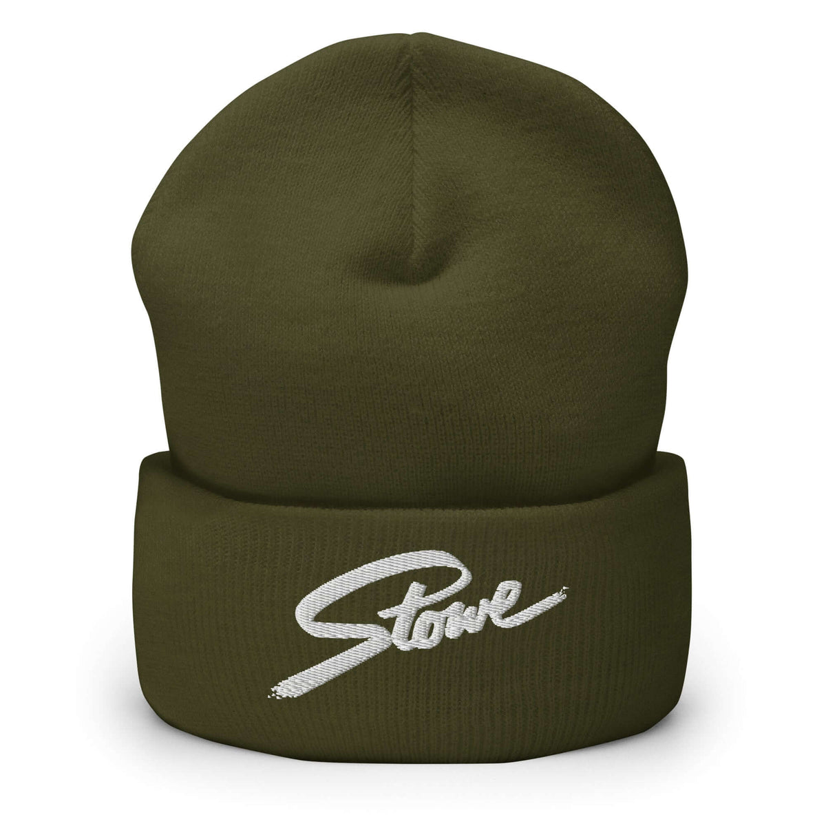 Stowe Beanie by Mtns Co, official licensed ski resort apparel featuring the Trail Map Logo, perfect for skiing and warmth.