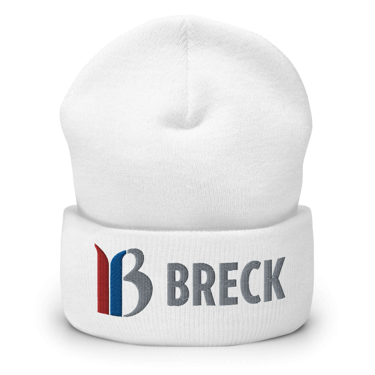 Breckenridge Beanie by Mtns Co featuring the official licensed ski resort trail map logo for stylish warmth.