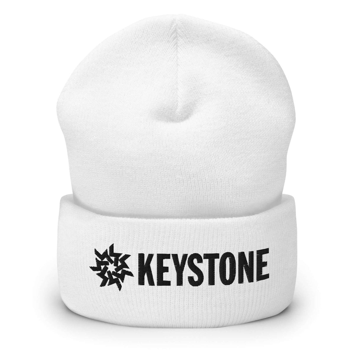 Keystone Beanie from Mtns Co, official licensed ski resort apparel with embroidered logo, perfect for warmth and helmet fit.