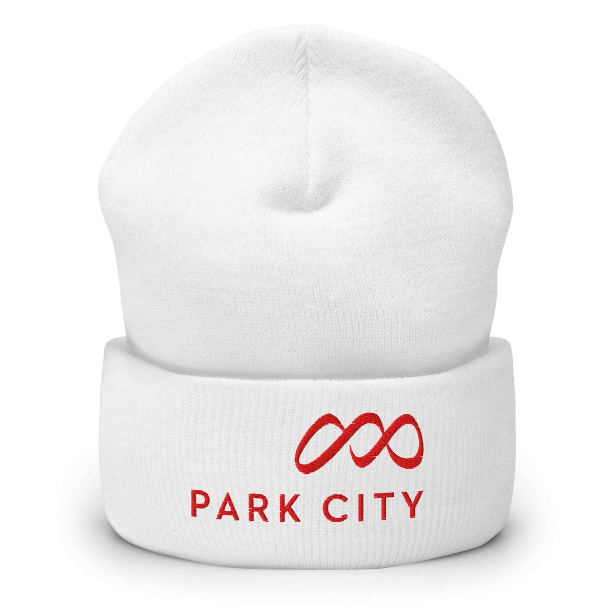 Park City Beanie featuring Mtns Co official logo, perfect ski helmet fit for warmth and style.