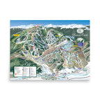 Beaver Creek Ski Resort Trail Map Poster – Mtns Co
