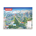 Keystone Ski Resort Trail Map Poster – Mtns Co