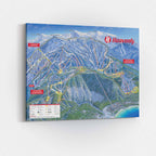 Heavenly Ski Resort | Trail Map Poster – Mtns Co