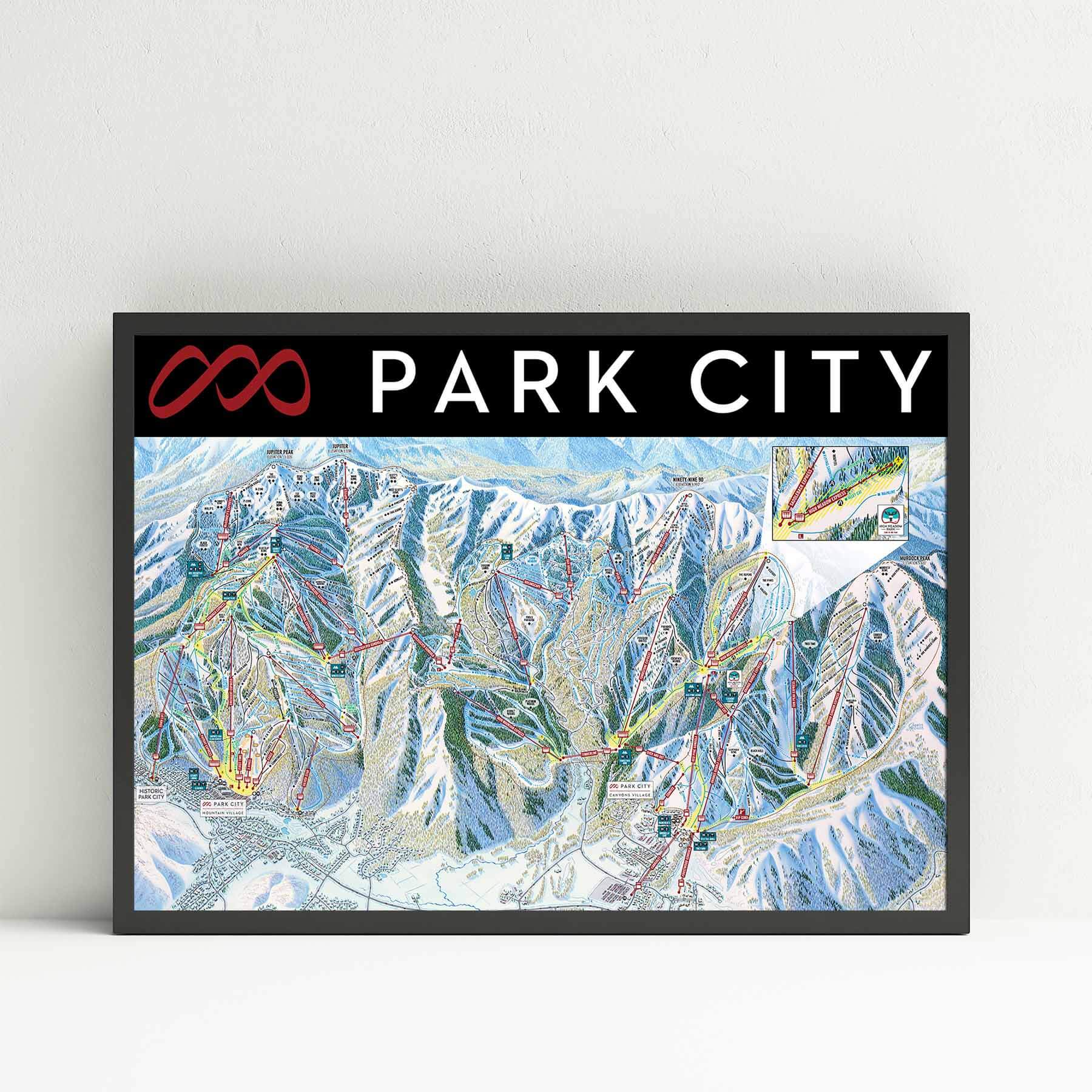 Park City Trail Map Products – Mtns Co