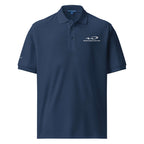 Whistler Blackomb Polo Golf Shirt by Mtns Co, classic official licensed ski resort apparel with trail map logo.