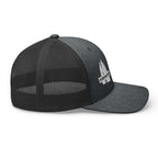 Kirkwood Trucker Hat by Mtns Co, featuring breathable mesh back, perfect for adventure-ready style at official licensed ski resort.
