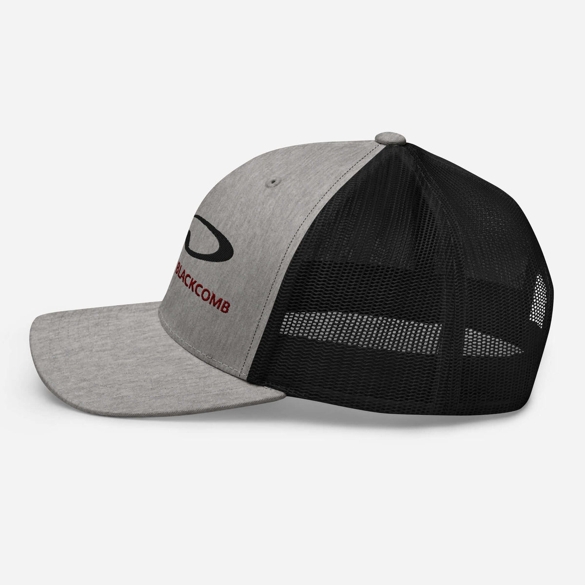 Whistler Blackcomb Trucker Hat by Mtns Co, featuring a structured design and breathable mesh back for mountain adventures.