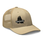 Kirkwood Trucker Hat - Official licensed ski resort apparel Mtns Co Trail Map Logo. Perfect for sunny adventures.