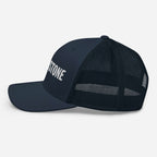 Keystone Trucker Hat by Mtns Co featuring structured design and mesh back, official licensed ski resort apparel.
