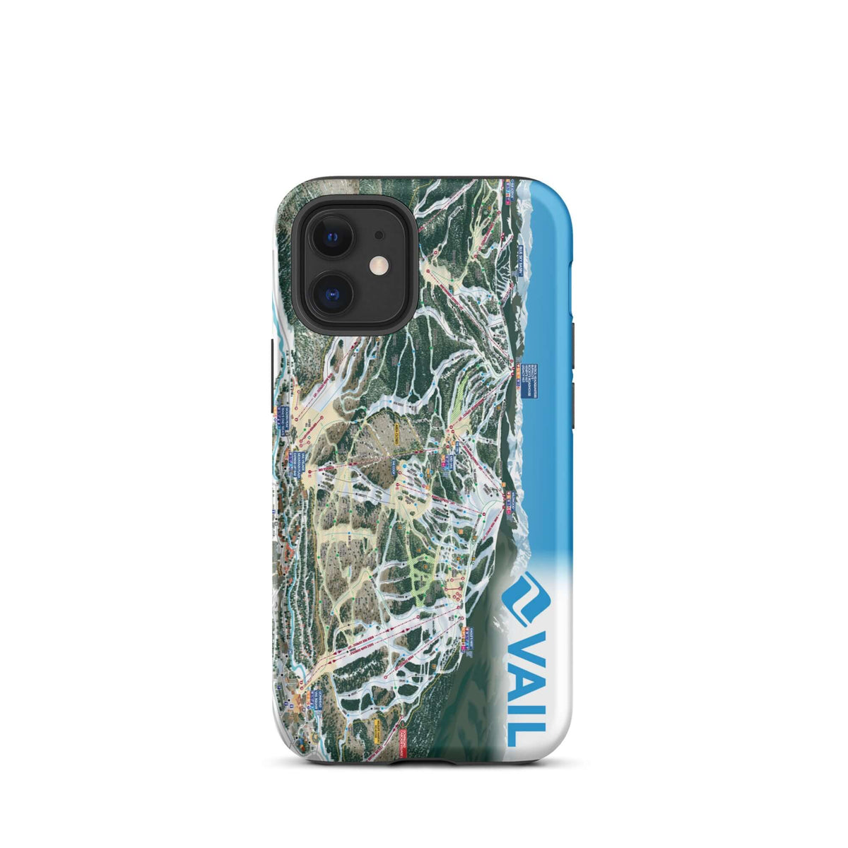 Vail Trail Map Rugged iPhone Case – Mtns Co