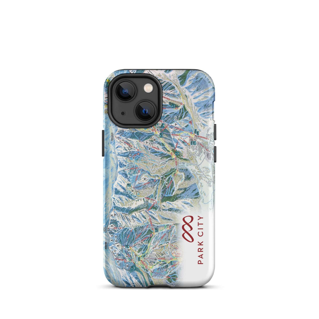 Park City Trail Map Rugged iPhone Case – Mtns Co