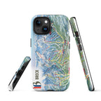 Breckenridge Trail Map Rugged iPhone Case – Mtns Co