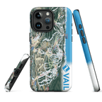 Vail Trail Map Rugged iPhone Case – Mtns Co