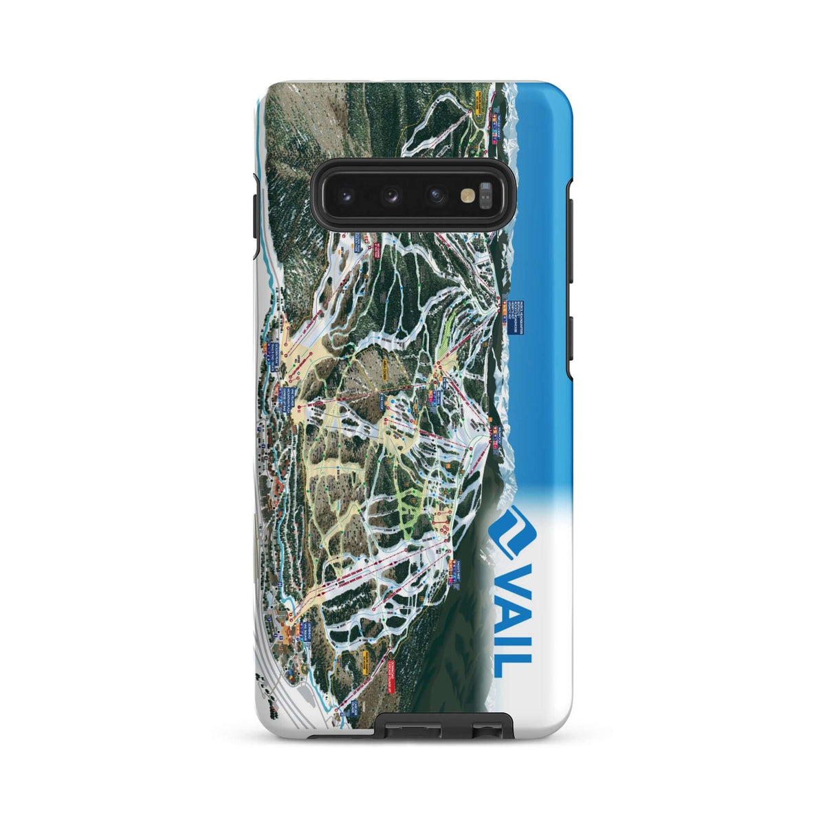 Vail Trail Map Rugged Samsung Case – Mtns Co