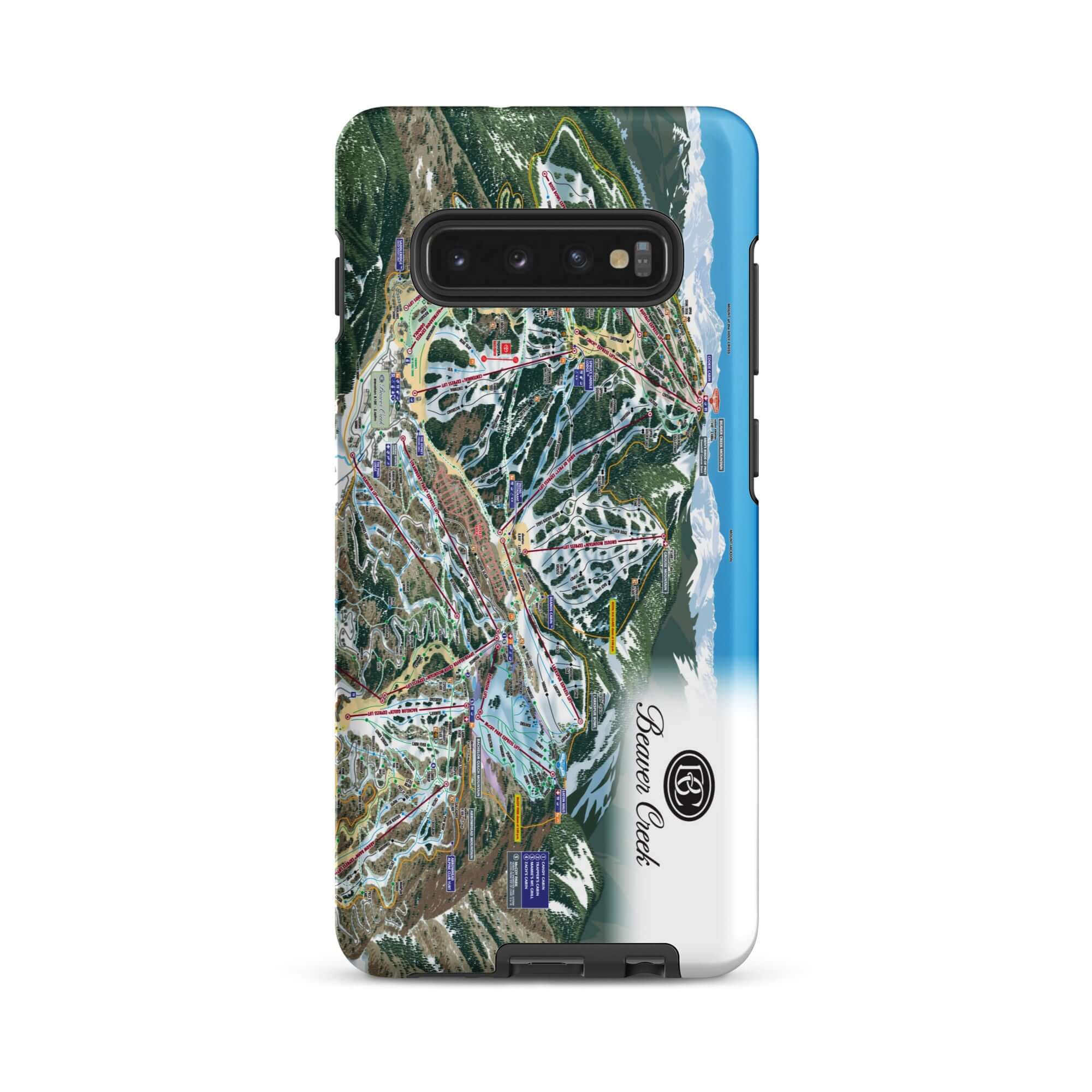 Beaver Creek Trail Map Rugged Samsung Case Samsung Galaxy S20 FE
