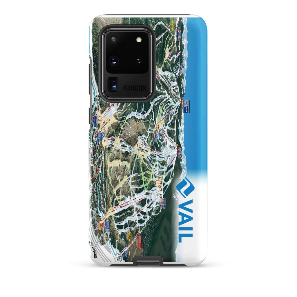 Vail Trail Map Rugged Samsung Case – Mtns Co