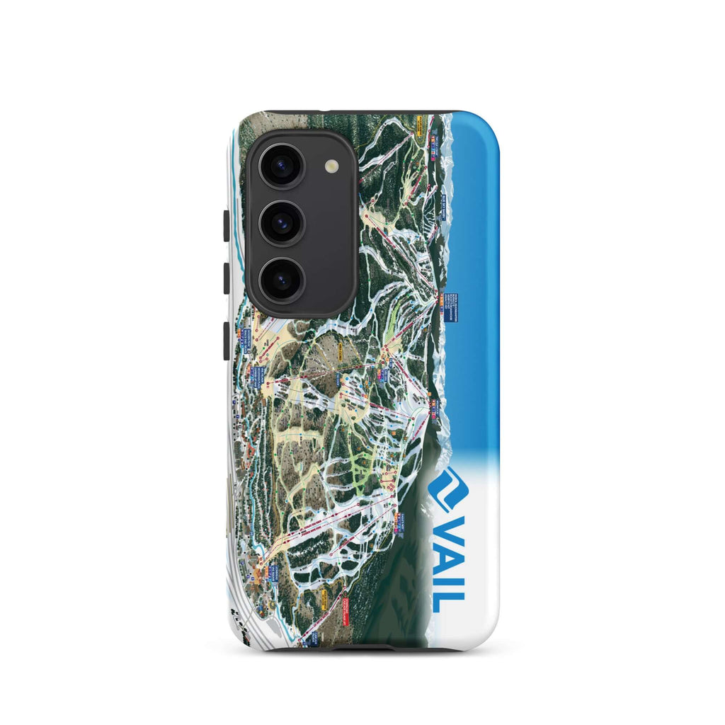 Vail Trail Map Rugged Samsung Case – Mtns Co