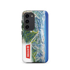 Keystone Trail Map Rugged Samsung Case by Mtns Co featuring actual trail map and Trail Map Logo.